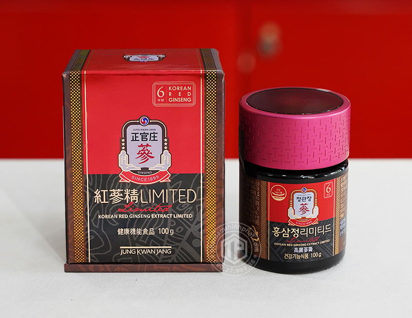 Cao địa sâm Chính phủ Hàn Quốc tinh chất cao hồng sâm Jung Kwan Jang KGC thượng hạng lọ 100g Cao địa sâm Chính phủ Hàn Quốc tinh chất cao hồng sâm Jung Kwan Jang KGC thượng hạng lọ 100g