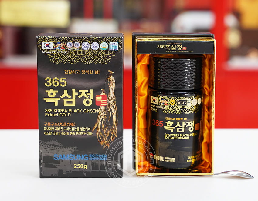 Cao hắc sâm Hàn Quốc 6 năm tuổi lọ 250g