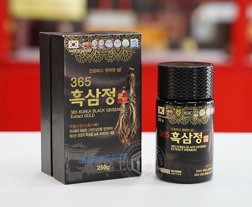 Cao hắc sâm Hàn Quốc 6 năm tuổi lọ 250g