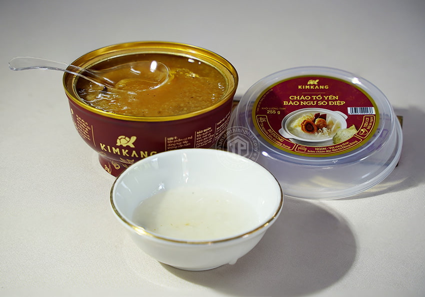 Cháo tổ yến bào ngư sò điệp 1 chén 