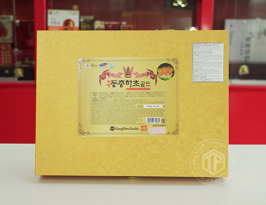 Nước đông trùng hạ thảo Hàn Quốc Rùa Vàng 60 gói