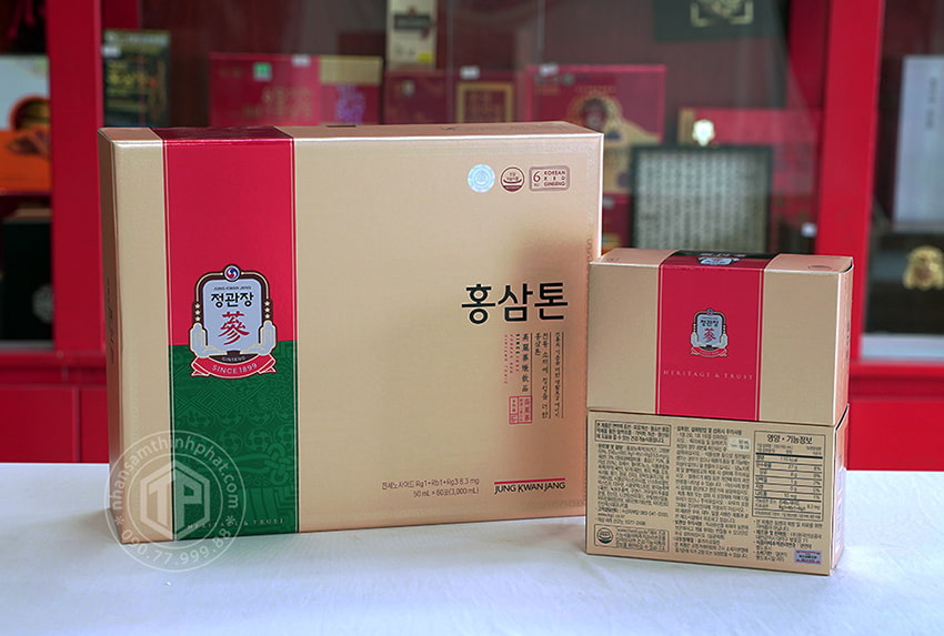 Nước hồng sâm Plus Mild 60 gói Sâm Chính phủ Hàn Quốc cao cấp