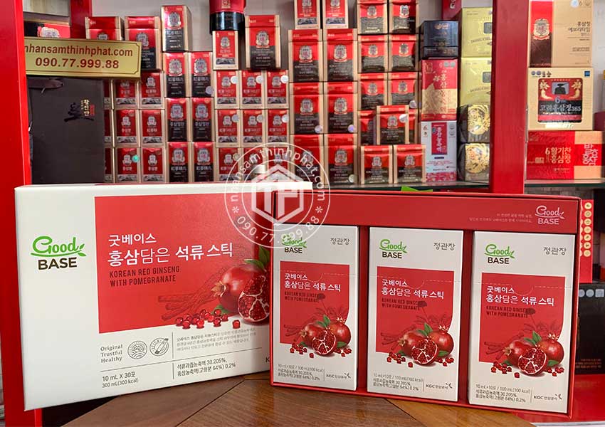 Nước hồng sâm lựu cao cấp KGC Hàn Quốc 30 gói x 10ml