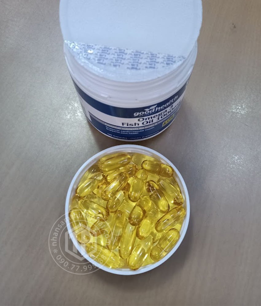Viên uống Omega 3 Fish Oil 1000mg 150 viên Good Health