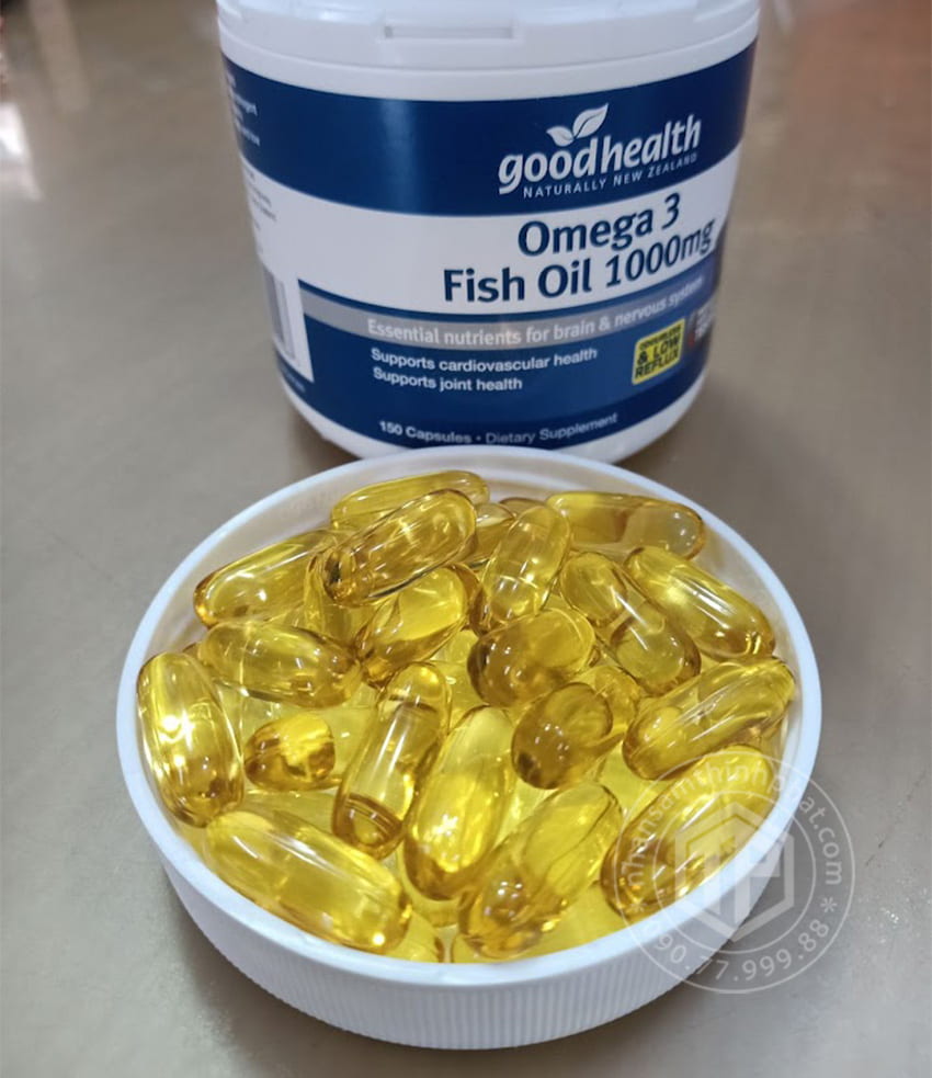 Viên uống Omega 3 Fish Oil 1000mg 150 viên Good Health