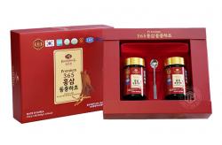 Cao hồng sâm đông trùng hạ thảo Hàn Quốc hộp 2 lọ x 250g