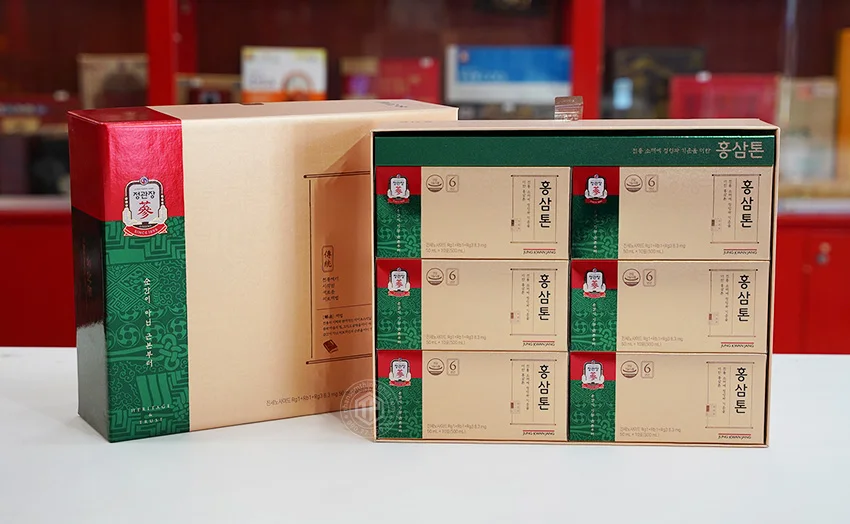 Nước hồng sâm Plus Mild 60 gói Sâm Chính phủ Hàn Quốc cao cấp