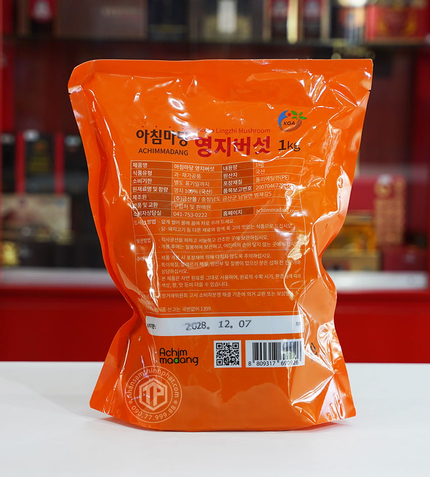 Nấm linh chi đỏ Hàn Quốc loại 1 kg 6-8 tai