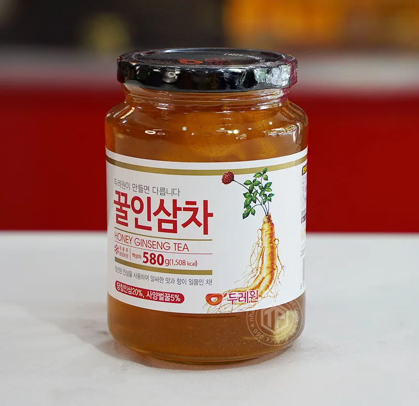 Hủ sâm tươi ngâm mật ong