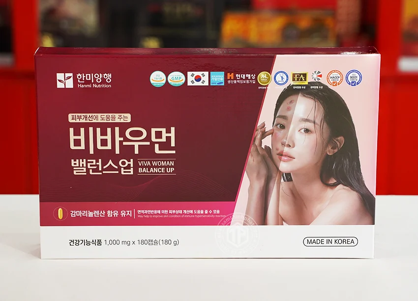 Viên uống cân bằng nội tiết tố nữ Hàn Quốc hộp 180 viên