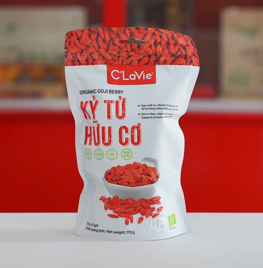 Kỷ tử hữu cơ Goji Berries túi 170g