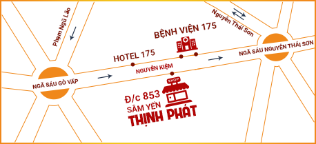 Bản đồ Sâm yến Thịnh Phát