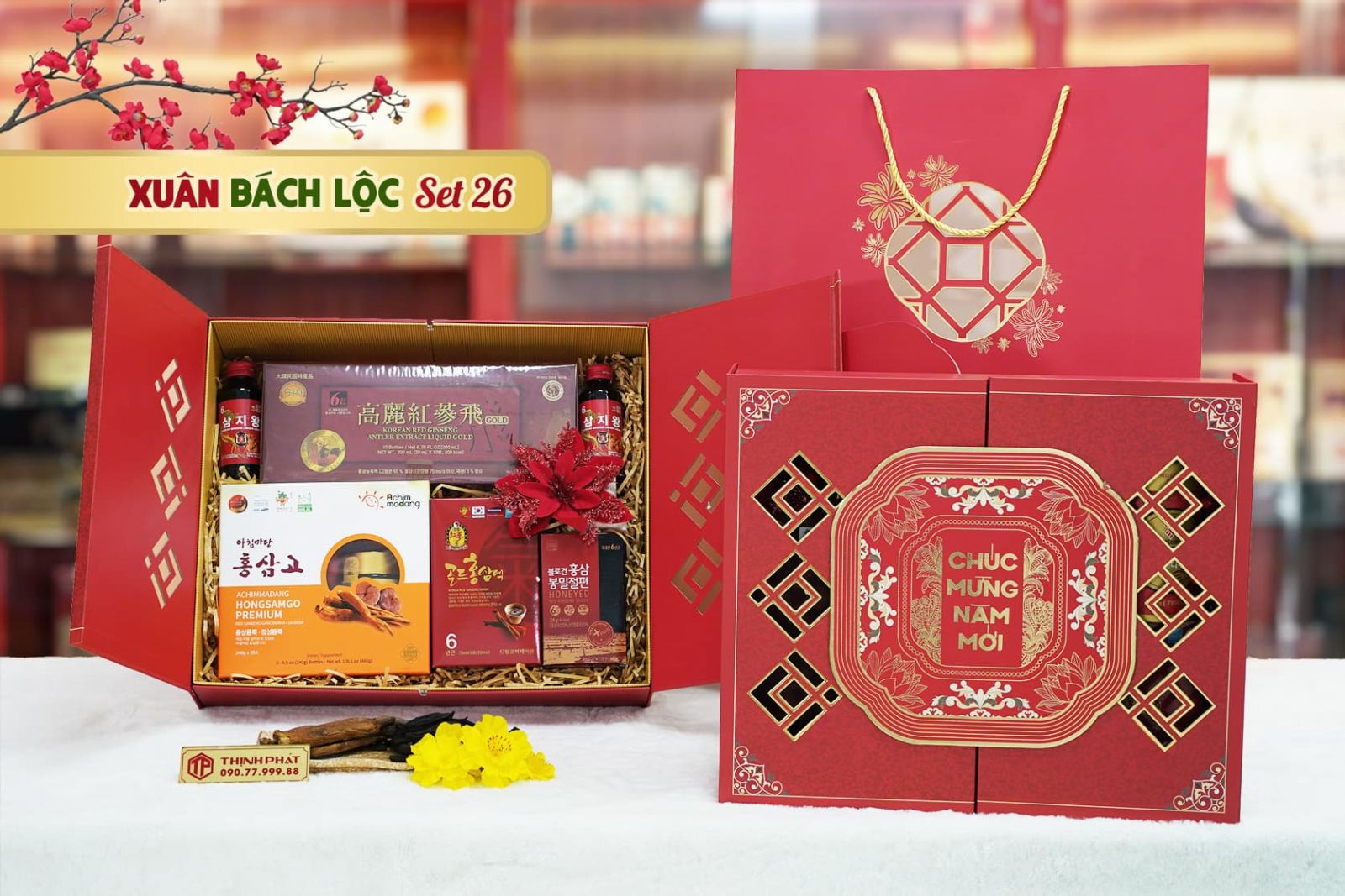 Hộp Quà Xuân Bách Lộc - Set 26