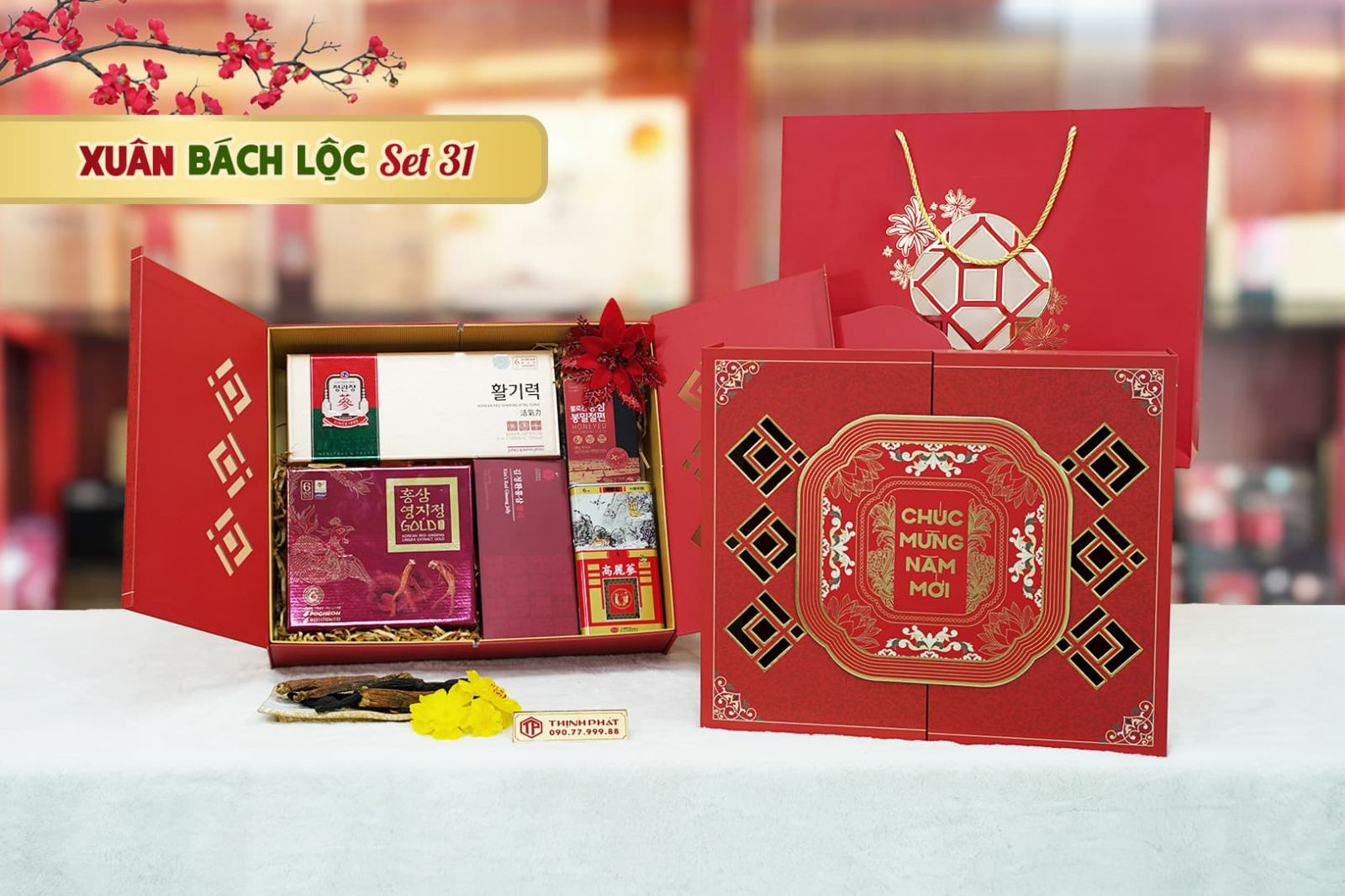 Hộp Quà Xuân Bách Lộc - Set 31