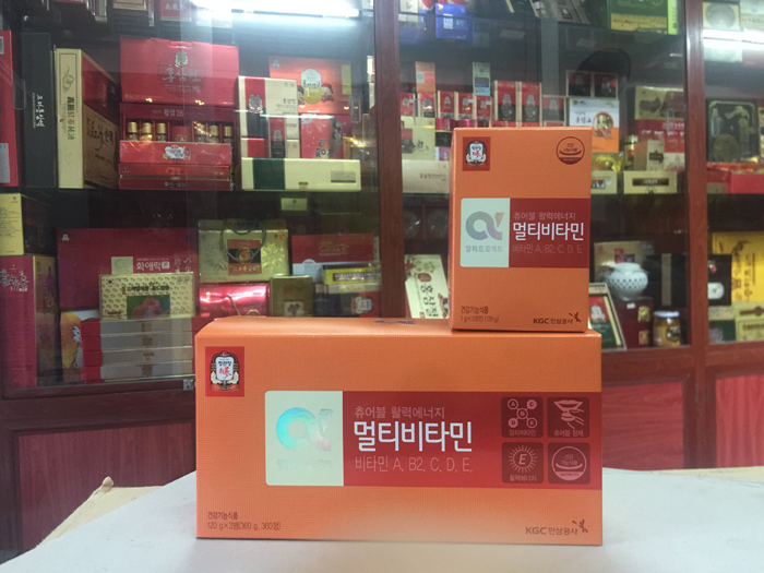 Viên cao hồng sâm Hàn Quốc cao cấp KGC vitamin e hộp 360 viên