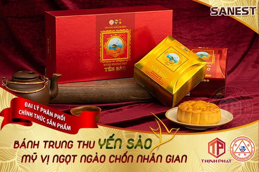 Thịnh Phát là đơn vị cung cấp đa dạng các sản phẩm  bánh trung thu Yến Sào Khánh Hòa