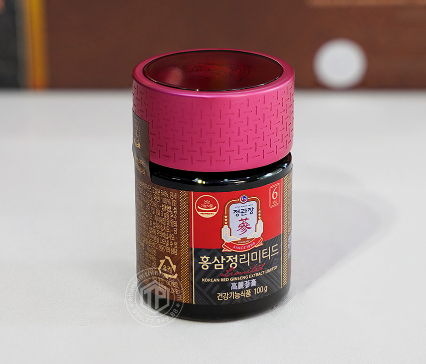 Cao địa sâm Chính phủ Hàn Quốc tinh chất cao hồng sâm Jung Kwan Jang KGC thượng hạng lọ 100g