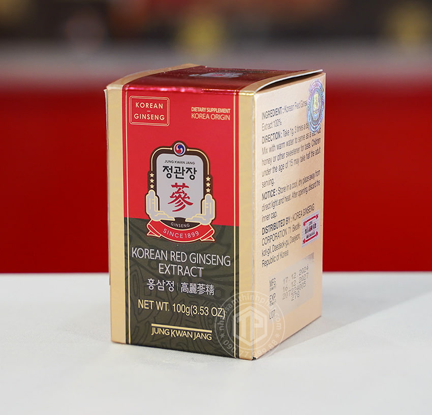 Cao hồng sâm KGC Chính phủ Hàn Quốc cao cấp lọ 100g Jung Kwan Jang Cao hồng sâm KGC Chính phủ Hàn Quốc cao cấp lọ 100g Jung Kwan Jang