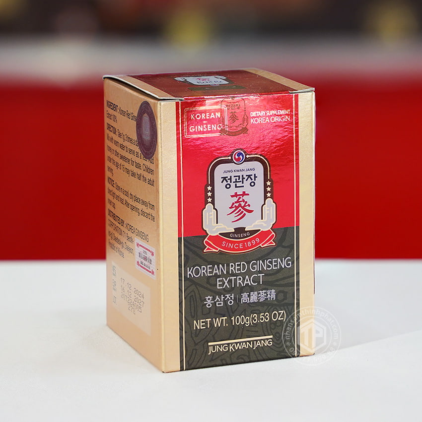 Cao hồng sâm KGC Chính phủ Hàn Quốc cao cấp lọ 100g Jung Kwan Jang Cao hồng sâm KGC Chính phủ Hàn Quốc cao cấp lọ 100g Jung Kwan Jang