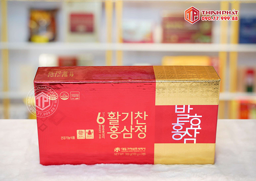 Cao hồng sâm Deadong Hàn Quốc hộp 3 lọ x 100g