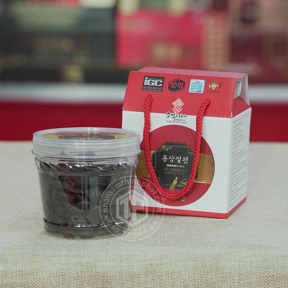 Hồng sâm tẩm mật ong Sobex