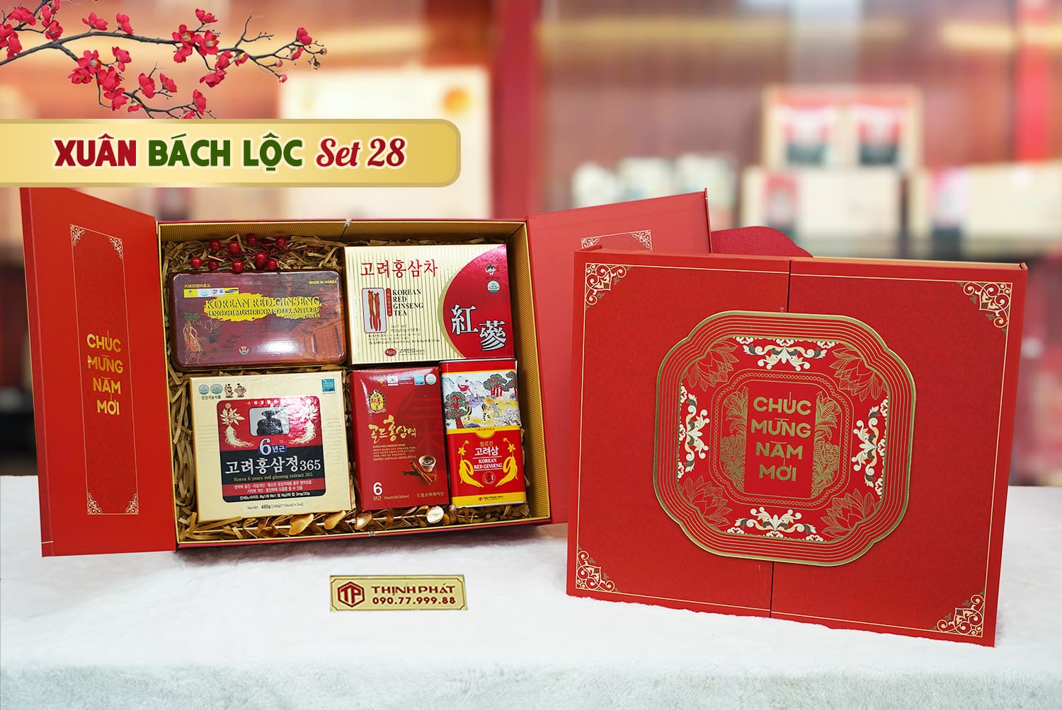 Hộp Quà Xuân Bách Lộc - Set 28