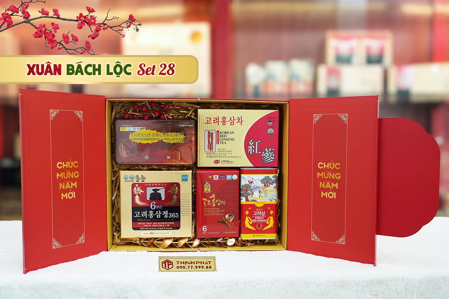 Hộp Quà Xuân Bách Lộc - Set 28