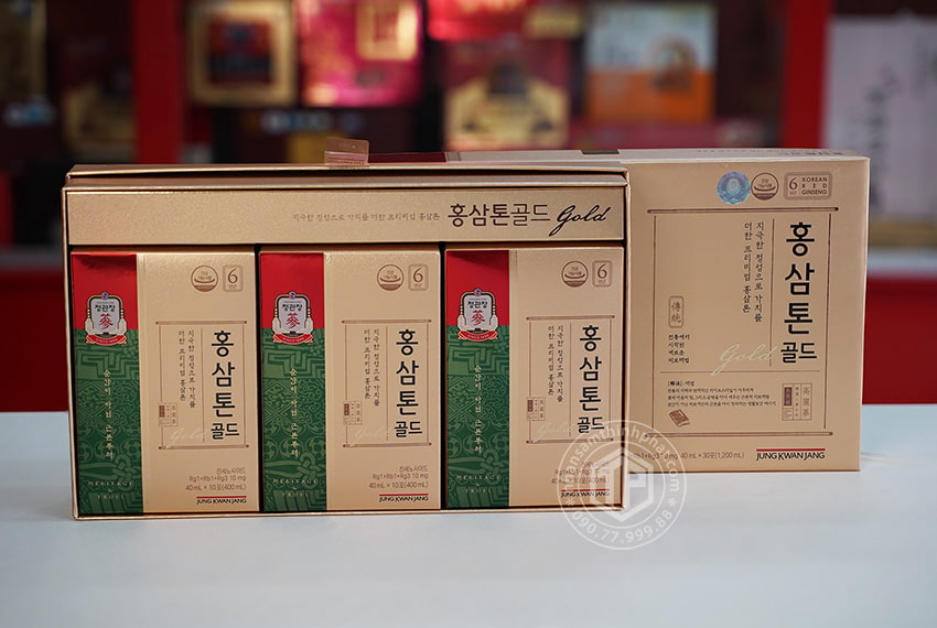 Nước hồng sâm cao cấp KGC TONIC GOLD - Jung Kwan Jang