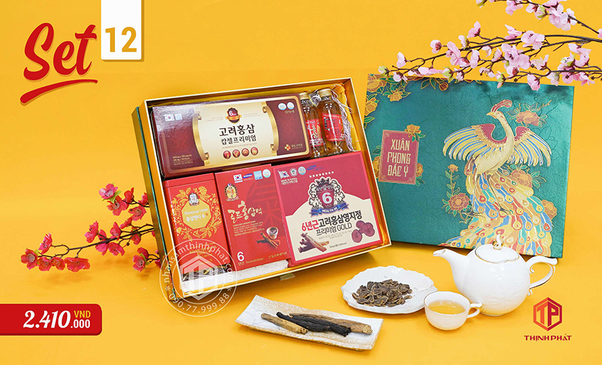 Hộp Quà Xuân Bách Lộc - Set 12