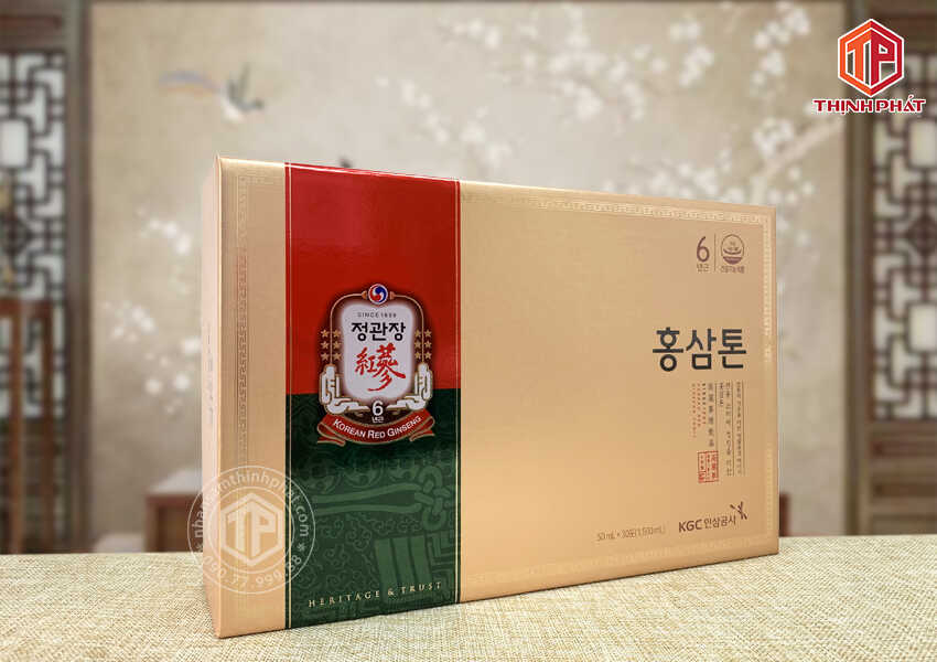 Nước hồng sâm Chính phủ Hàn Quốc cao cấp KGC Plus Mild hộp 30 gói Cheong Kwan Jang