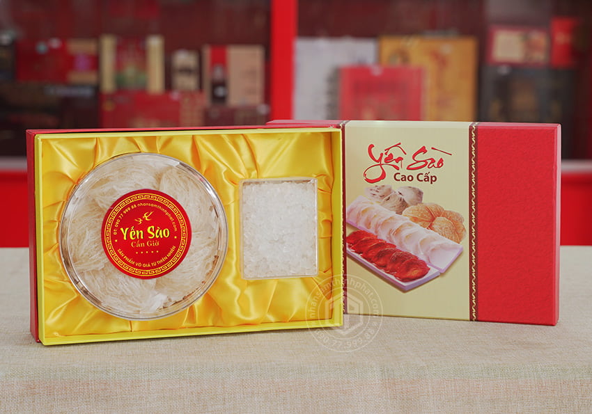 Tổ Yến Sào Cần Giờ làm sạch hộp 50g loại 1