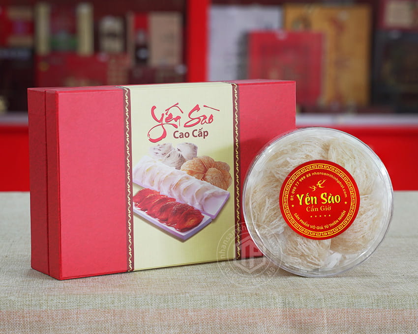 Tổ Yến Sào Cần Giờ làm sạch hộp 50g loại 1