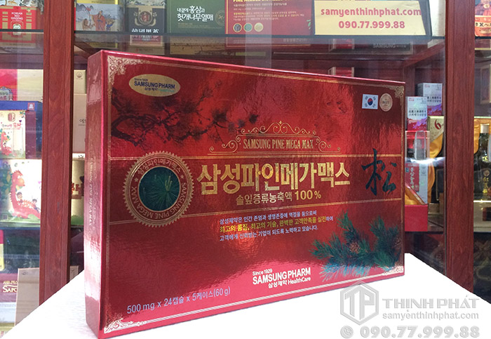 Viên tinh dầu thông đỏ Samsung Pine Mega Max Hàn Quốc cao cấp  ❂ 3. Cách dùng: