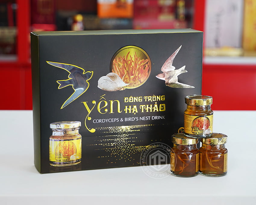 Yến đông trùng hạ thảo có đường hộp 6 lọ