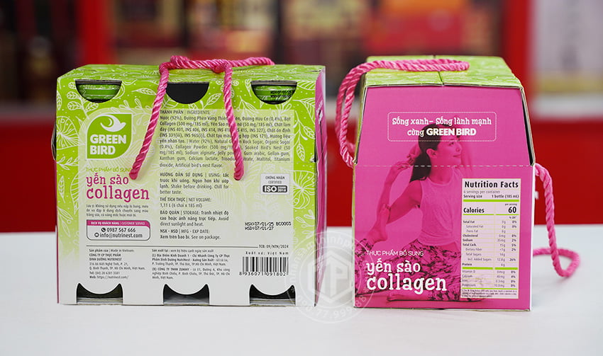 Yến sào collagen combo 6 chai