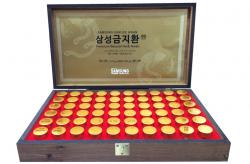 An cung ngưu hoàng hoàn Hàn Quốc tuần hoàn não hộp gỗ loại 60 viên