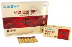 Viên tinh dầu thông đỏ Chính Phủ Hàn Quốc cao cấp Royal Pine Needle Gold 180 viên