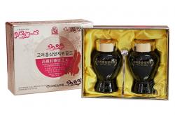 Cao hồng sâm linh chi Hàn Quốc Gold cô đặc 6 năm tuổi hộp 2 lọ x 300g