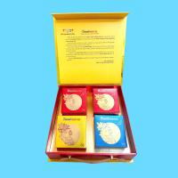 Bánh trung thu Yến Sào hộp 4 bánh x 120gr (2 thập cẩm, 2 nhân mềm)