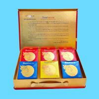 Bánh trung thu Yến Sào hộp 6 bánh x 200gr (3 thập cẩm, 3 nhân mềm)
